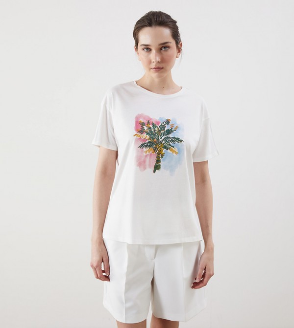 Printed Short Sleeves T-Shirt