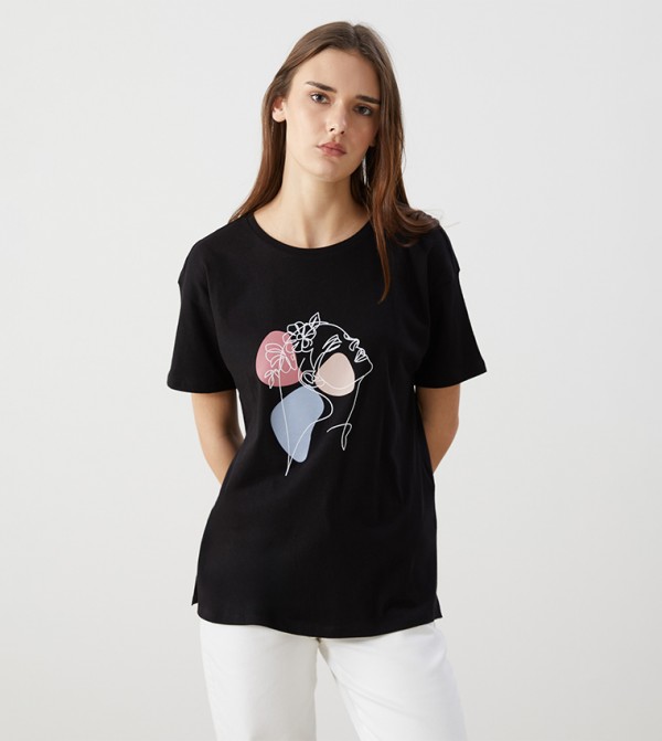 Printed Short Sleeves T-Shirt