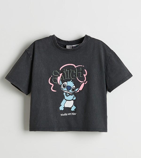 Printed Short Sleeves Casual T-Shirt