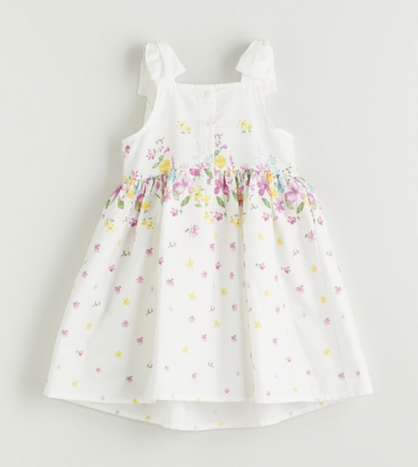 Printed Strappy Woven Dress