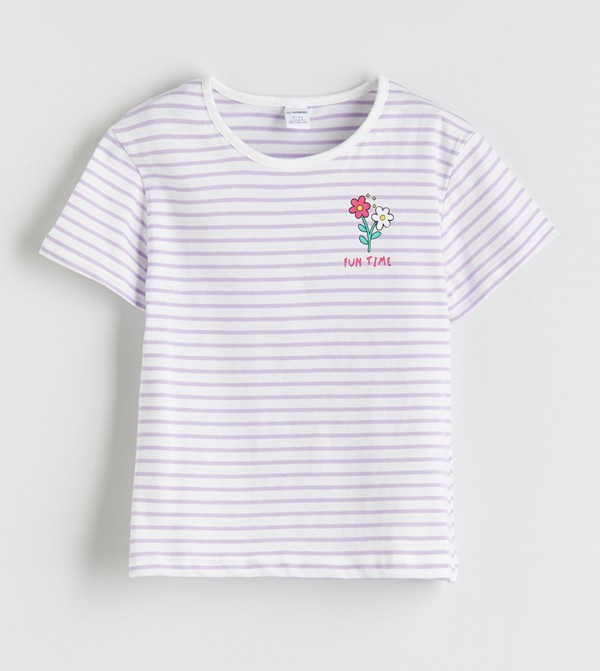 Striped Short Sleeves T-Shirt