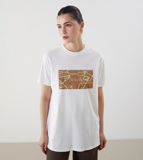 Printed Short Sleeves T-Shirt
