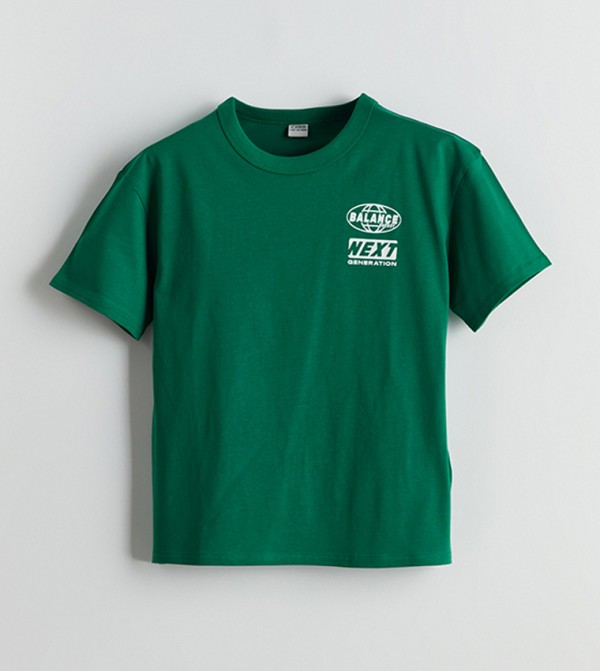Printed Crew Neck T-Shirt