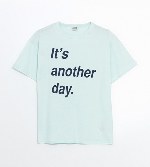 Printed Crew Neck T-Shirt