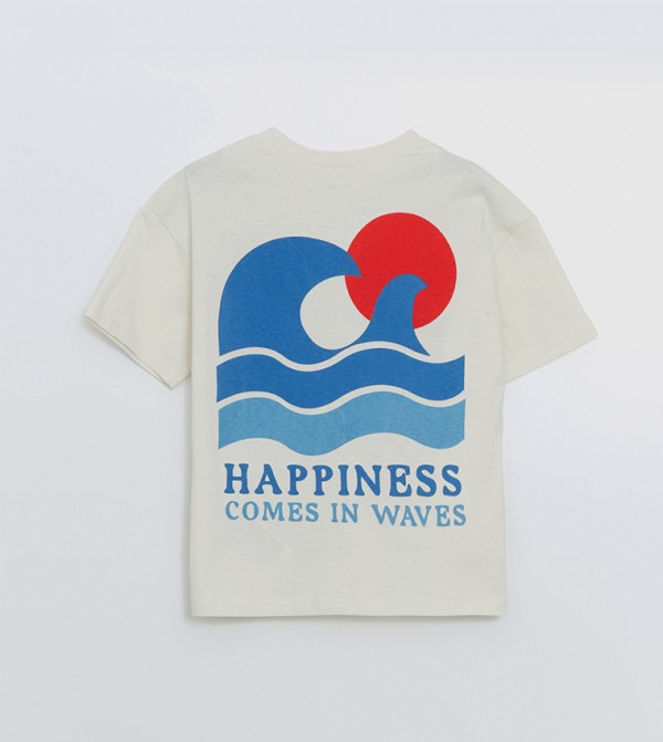 Printed Crew Neck T-Shirt