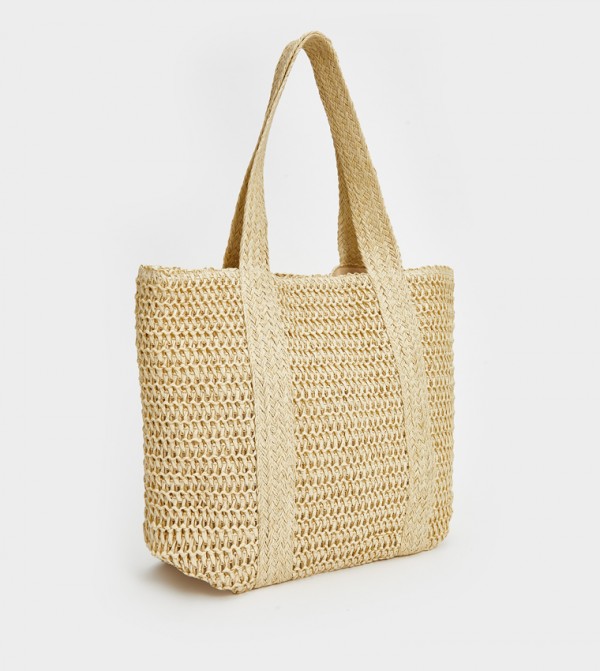 Straw Beach Bag