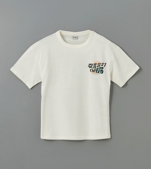 Printed Crew Neck T-Shirt