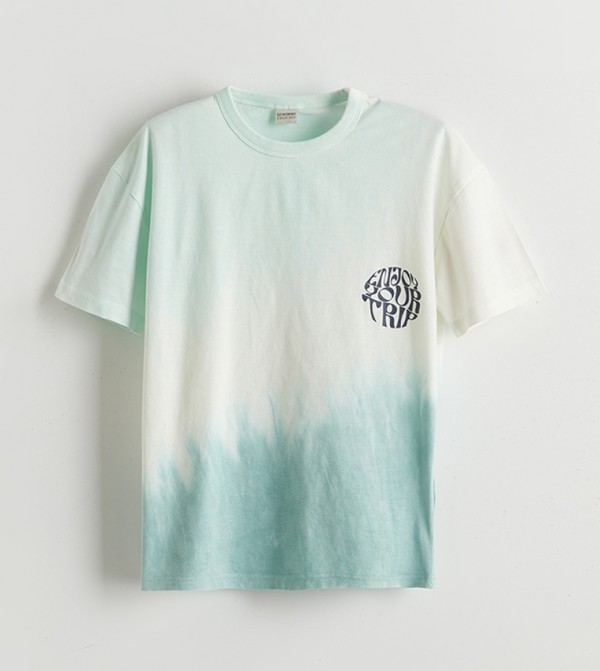 Printed Short Sleeves Casual T-Shirt