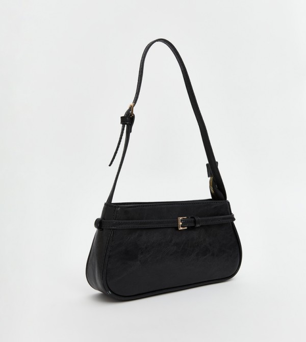 Zippered Shoulder Bag