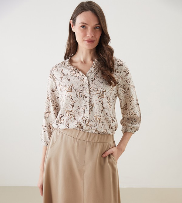Printed Long Sleeves Shirt