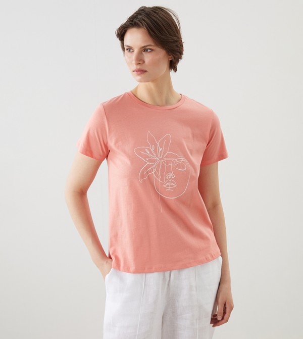 Printed Short Sleeves T-Shirt