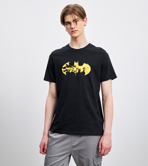 Batman Printed Crew Neck T-Shirt