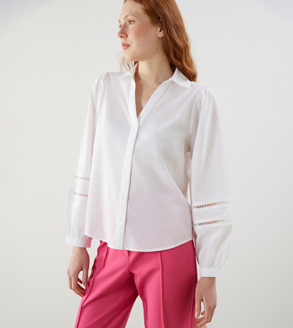 Solid Long Sleeves Shirt