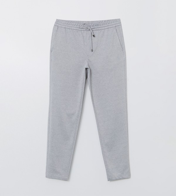 Drawstring Waist Slim Fit Pants
