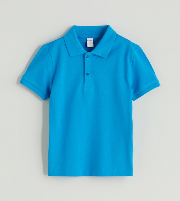 Solid Short Sleeves Polo T-Shirt