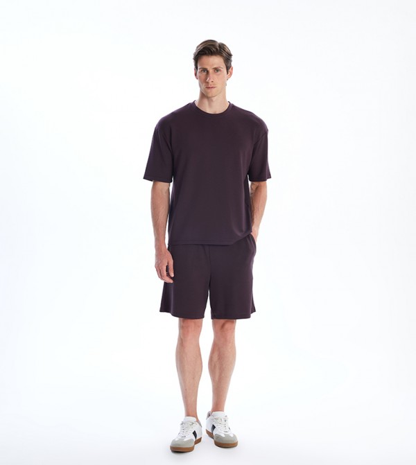 Mid Rise Standard Fit Casual Shorts