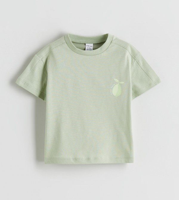 Printed Crew Neck T-Shirt