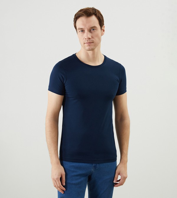 Solid Short Sleeves Casual T-Shirt