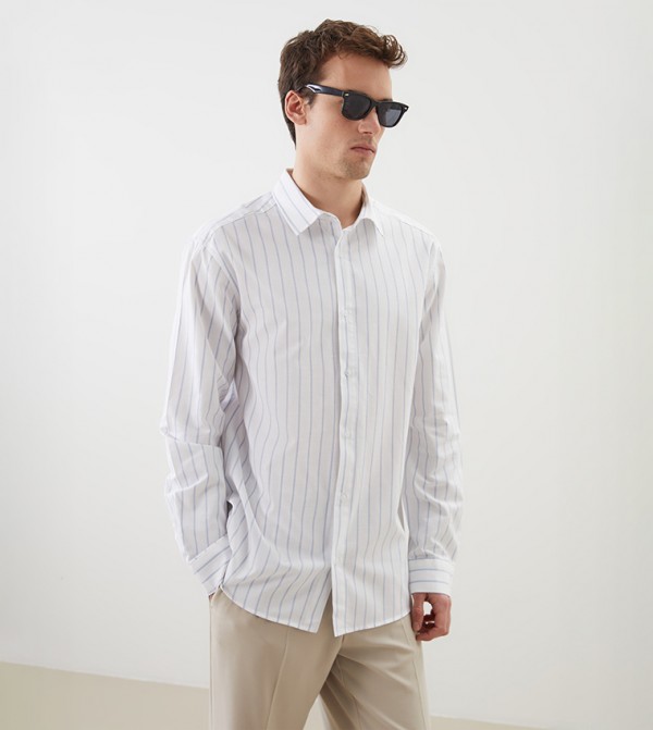 Striped Long Sleeves Casual Shirt