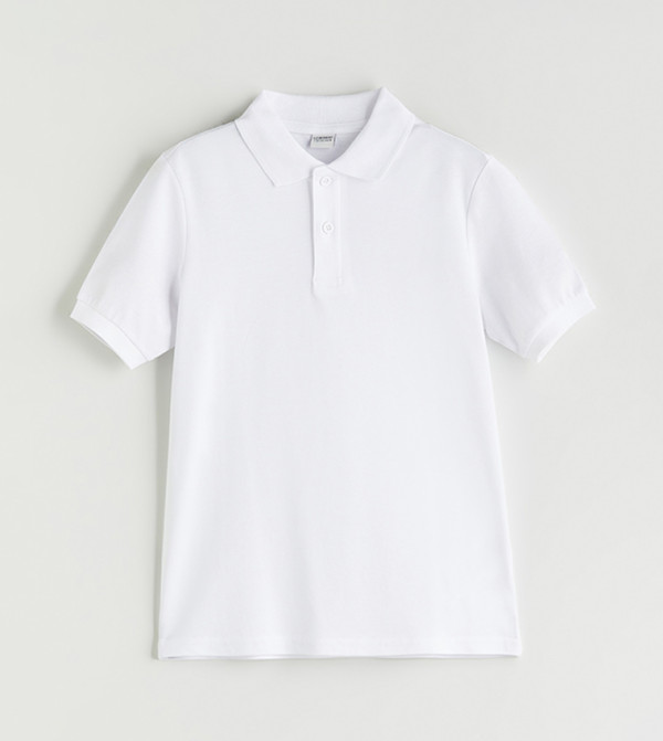 Solid Short Sleeves Polo T-Shirt