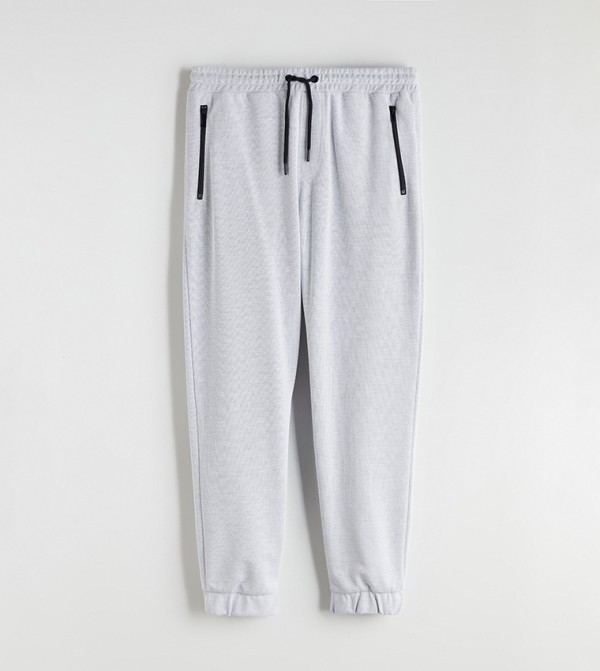 Drawstring Waist Slim Fit Joggers