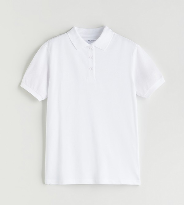 Solid Short Sleeves Polo T-Shirt