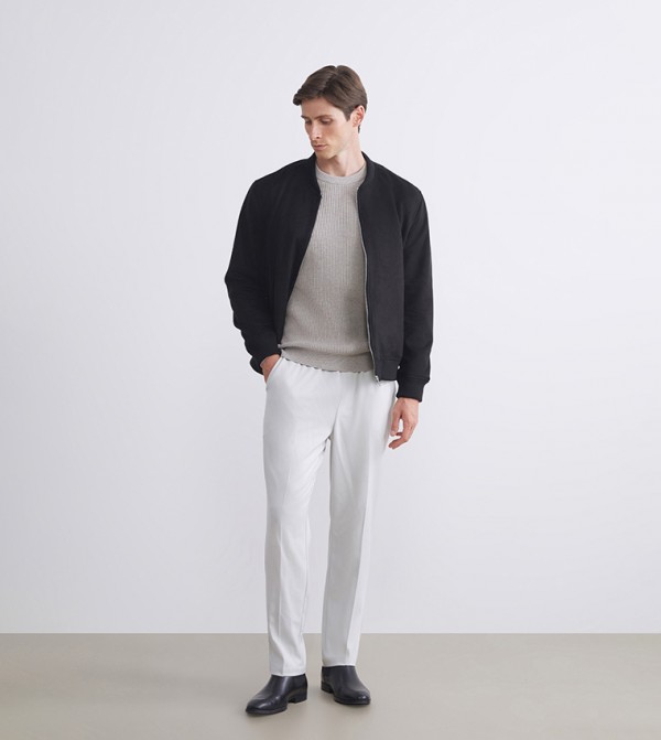 Mid Rise Standard Fit Trousers