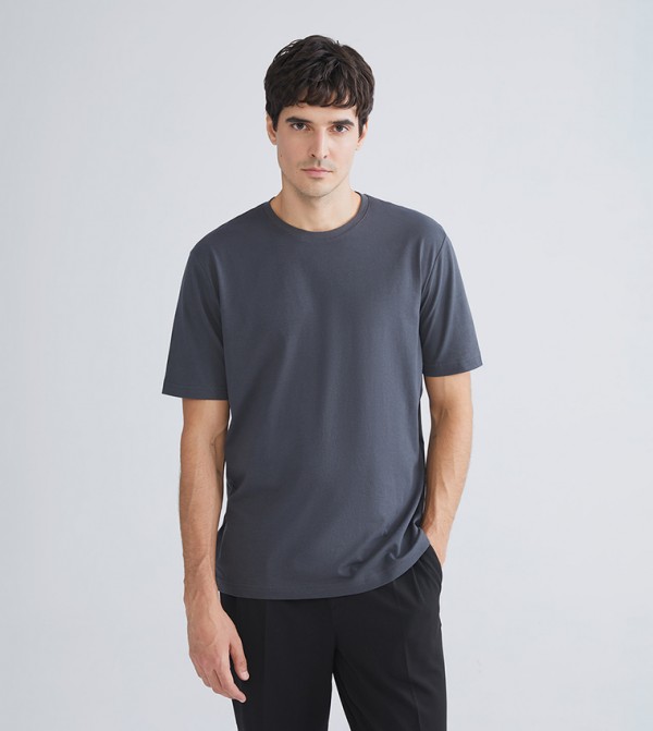 Solid Short Sleeves Casual T-Shirt