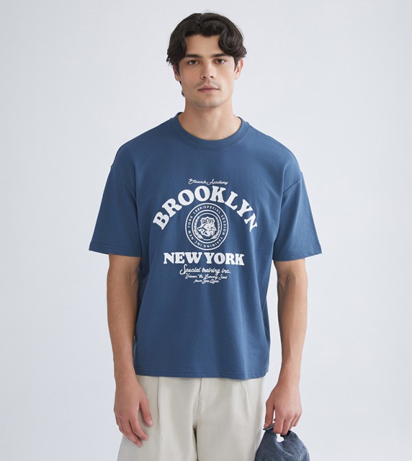 Printed Short Sleeves Casual T-Shirt