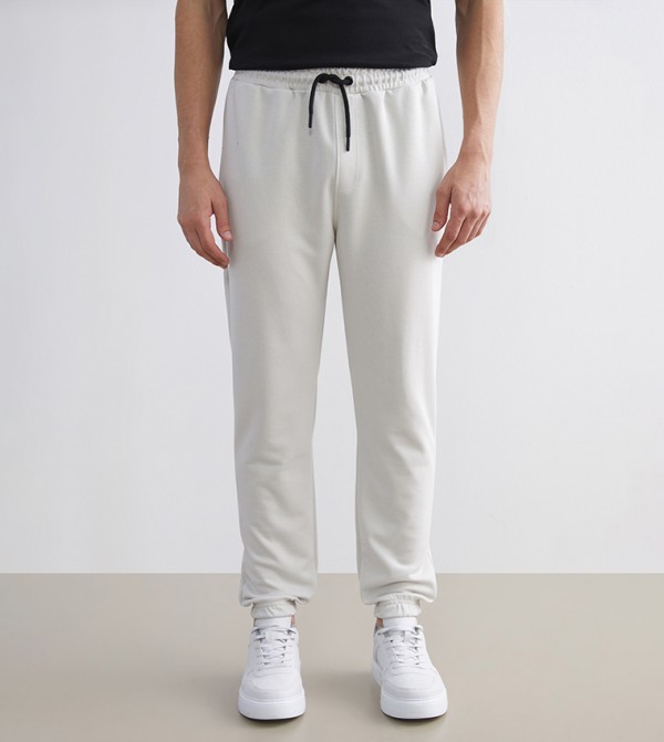 Drawstring Waist Slim Fit Joggers