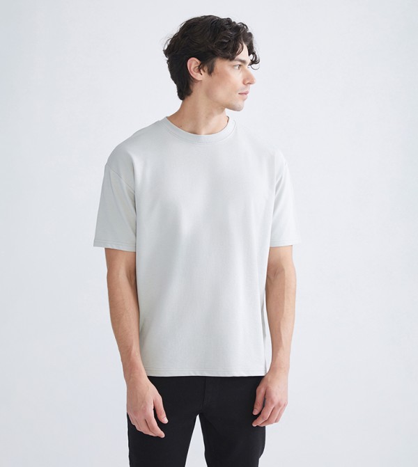 Solid Short Sleeves Oversized T-Shirt