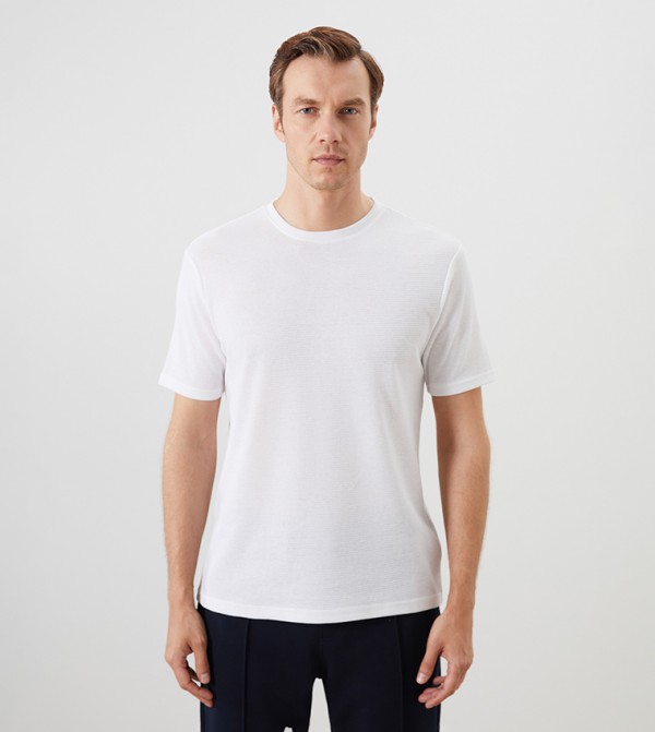 Solid Short Sleeves Casual T-Shirt