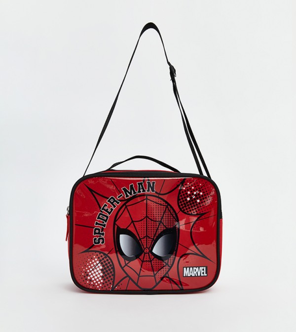 Spiderman Printed Lunch Bag