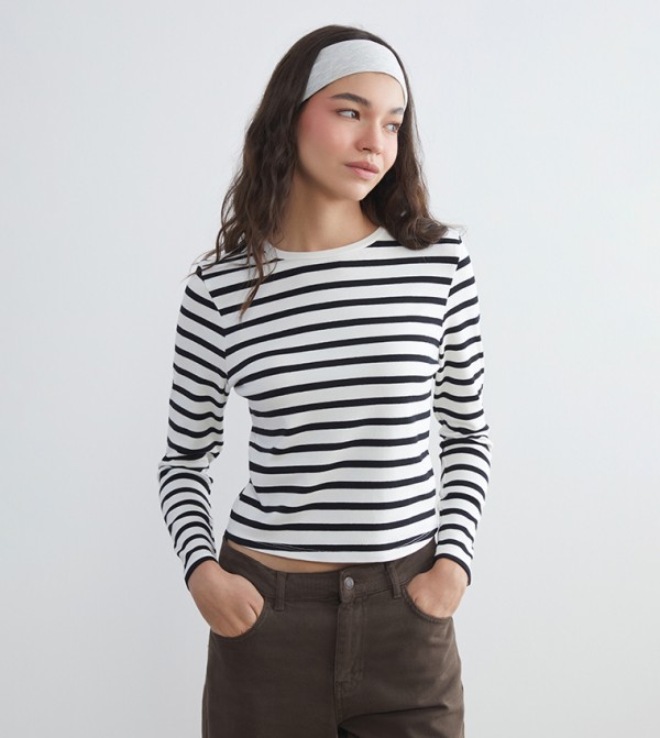 Striped Long Sleeves T-Shirt