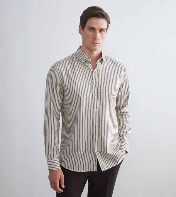 Striped Long Sleeves Shirt