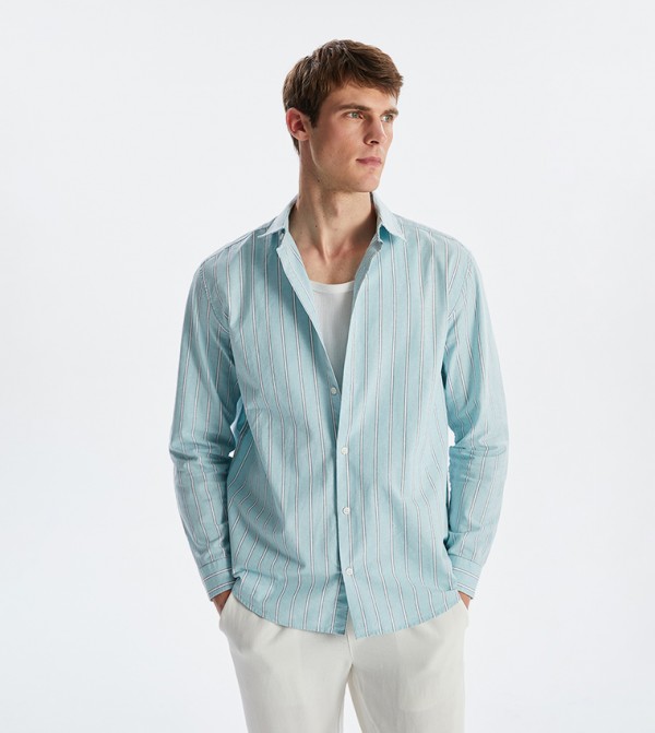 Striped Long Sleeves Casual Shirt