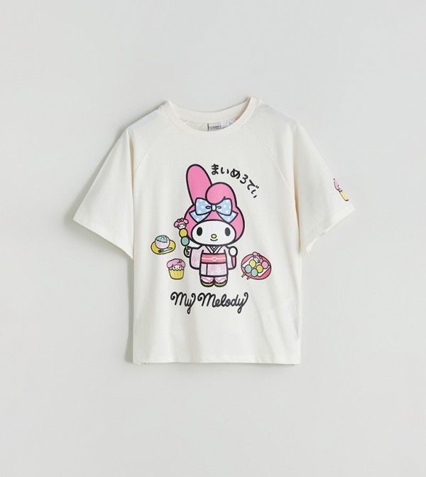 Printed Crew Neck T-Shirt