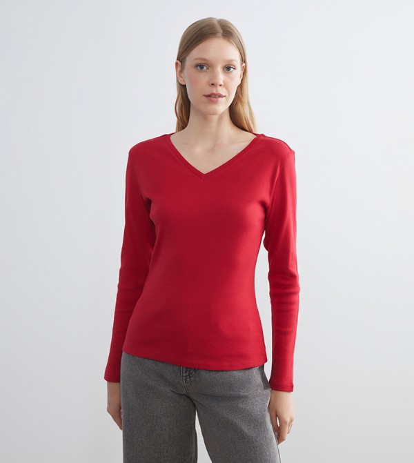 Solid Long Sleeves T-Shirt