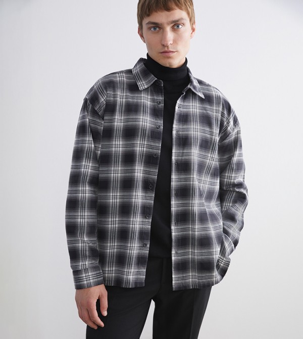 VISION Plaid Long Sleeves Shirt