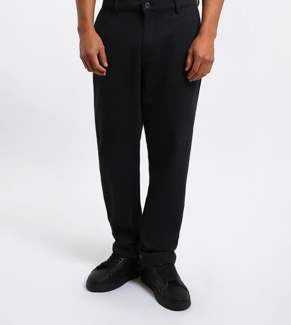 Mid Rise Slim Fit Trousers