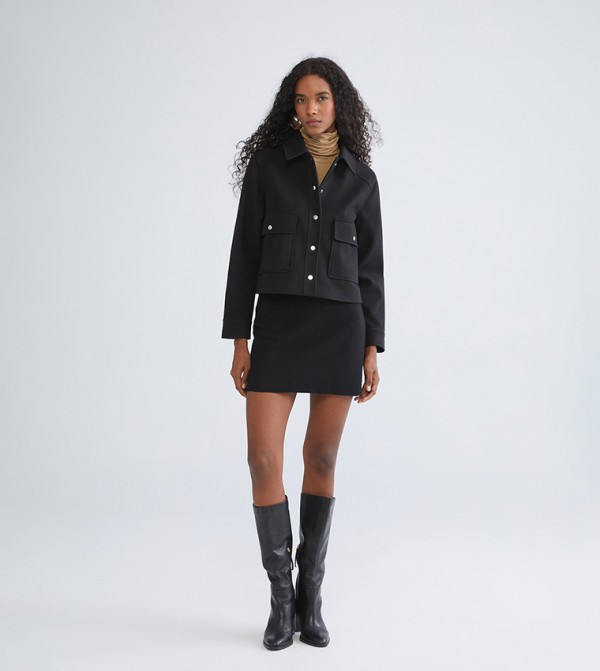 Pocket Detail Cachet Shacket