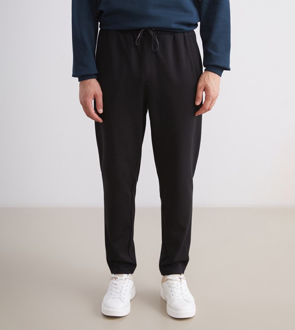 Drawstring Waist Jogger Pants