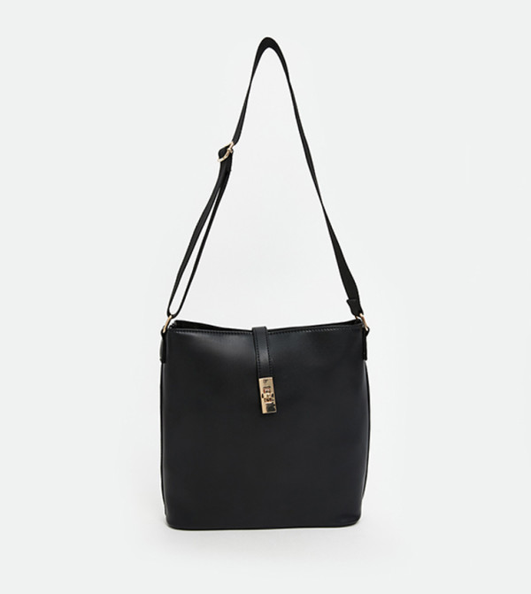 Textured Shoulder Bag