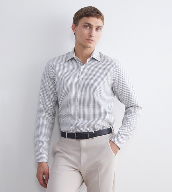 Checkered Long Sleeves Shirt