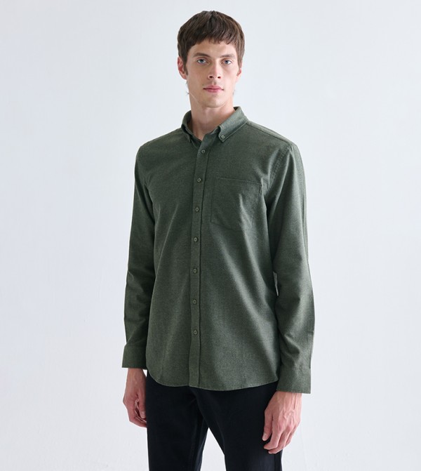 Regular Fit Long Sleeves Lumberjack Shirt