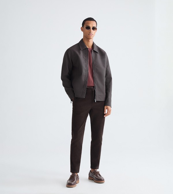VISION Velvet Regular Fit Trousers