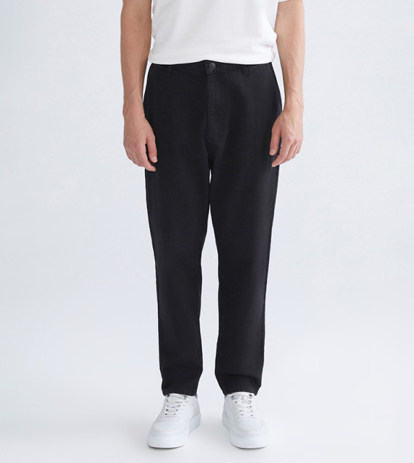 بنطلون جينز رجالي 710 بخصر متوسط وقصة ضيقة