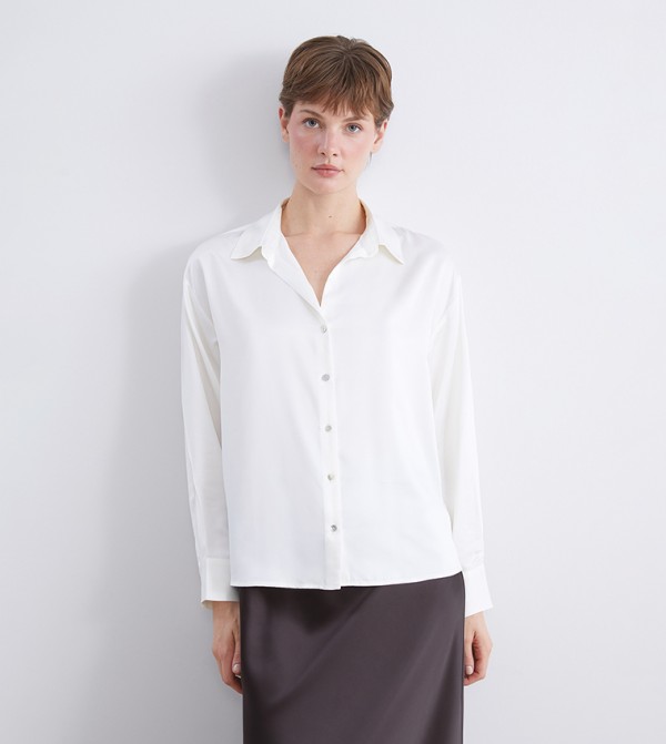 Solid Long Sleeves Shirt