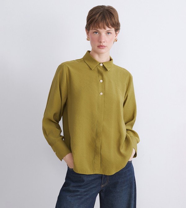 Modal Blend Long Sleeves Shirt