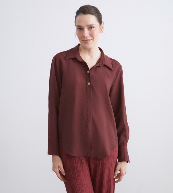 Modal Blend Long Sleeves Shirt